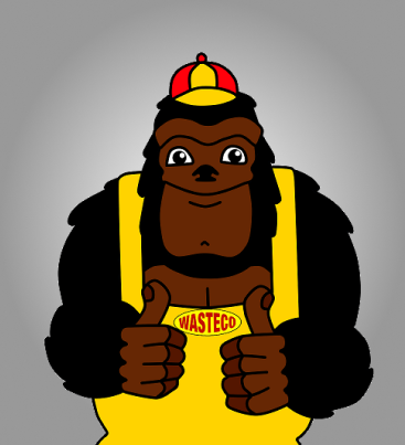 WASTECO mascot